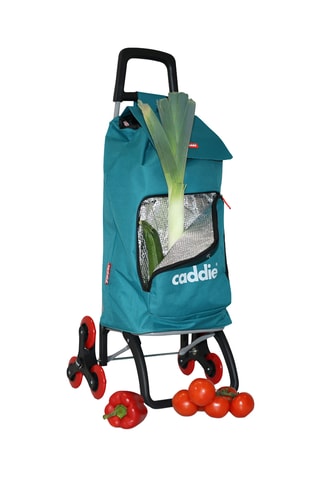 Chariot de course - Bleu turquoise