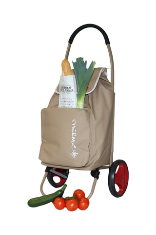 Chariot de course - Beige