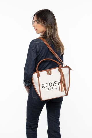 Mala Prairie Preto e branco - Castanho