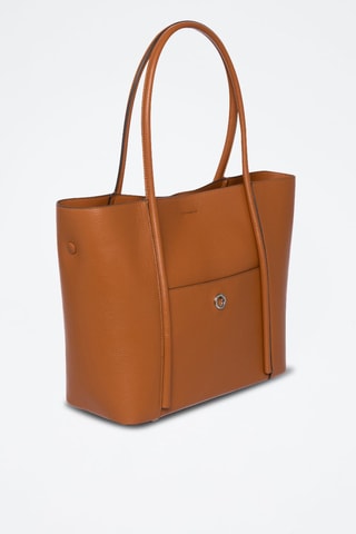 Sac porté épaule en cuir Romance - Camel