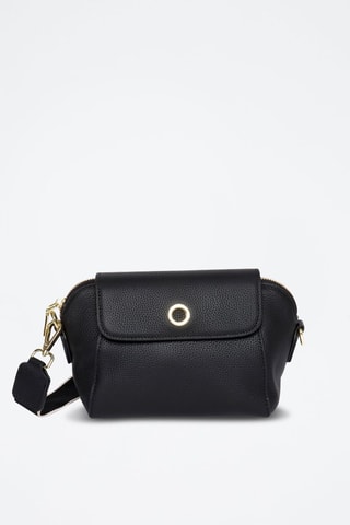 Sac bandoulière en cuir Vegas - Noir