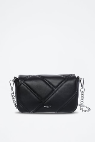 Sac bandoulière en cuir Canon - Noir