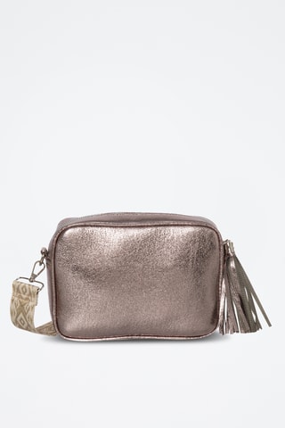 Mala a tiracolo Glitter - Dourado-rosa