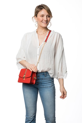 Mala a tiracolo Imperial - Vermelho