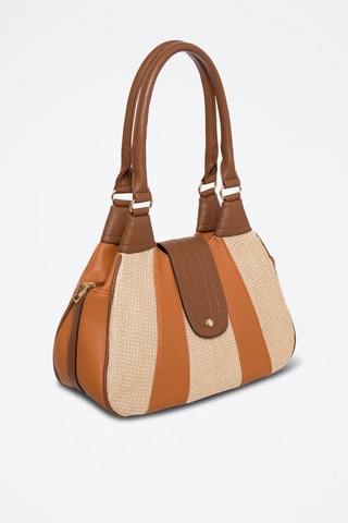 Mala de ombro Oleron - Camel