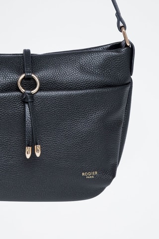 Sac bandoulière en cuir Figaro - Noir