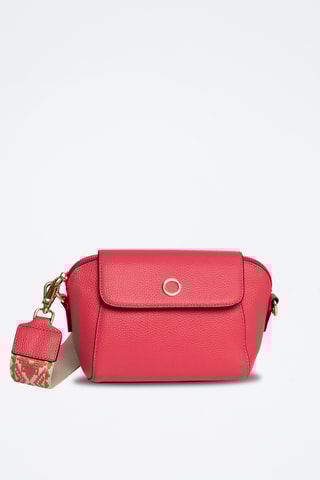 Sac bandoulière en cuir Vegas - Rose