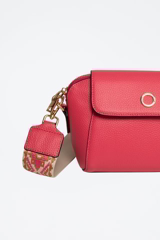 Sac bandoulière en cuir Vegas - Rose