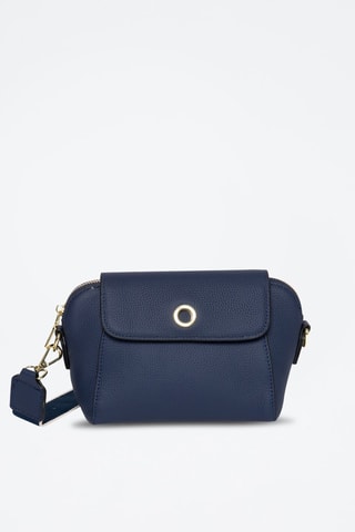 Sac bandoulière en cuir Vegas - Bleu