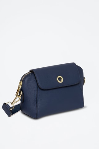 Sac bandoulière en cuir Vegas - Bleu