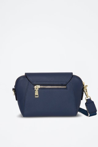 Sac bandoulière en cuir Vegas - Bleu