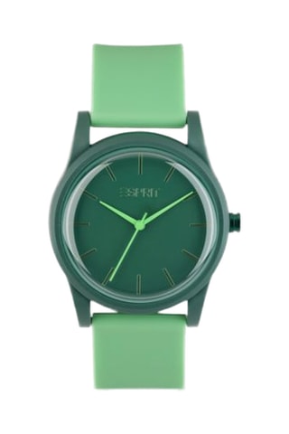 Orologio al quarzo in silicone - Verde