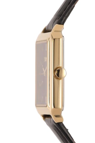 Orologio al quarzo in pelle - Nero