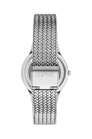 Orologio al quarzo in acciaio - Argentato e blu