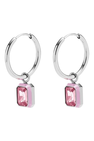 Orecchini a cerchio - Argentato