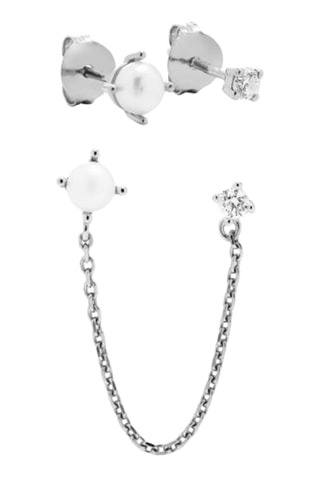 Orecchini - Argento e perle coltivate d’acqua dolce