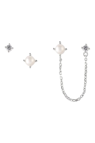 Orecchini - Argento e perle coltivate d’acqua dolce