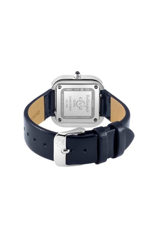 Montre à quartz en cuir et diamants Bellagio