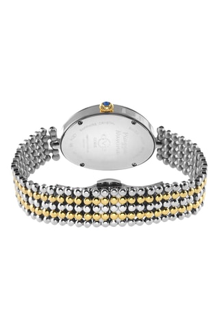 Montre à quartz en acier - Doré et argenté