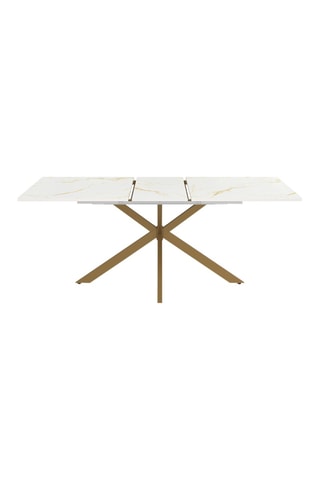 Mesa de comedor extensible Glam - 160/200 x 77 x 90 cm