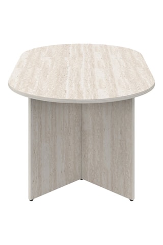 Mesa de centro Gabin efecto travertino L 110 cm