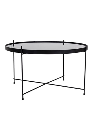 Table basse en verre Venezia - 70 x 40 x 70 cm