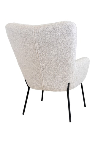 Fauteuil Glasgow - Blanc - En polyester