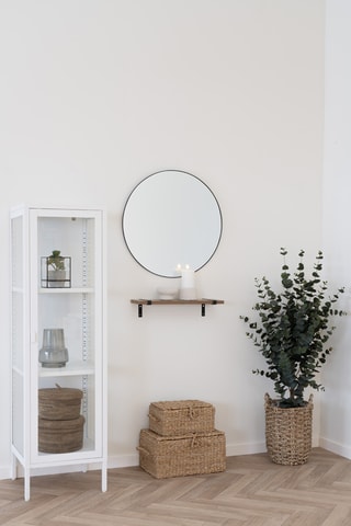 Vitrine 1 porte Brisbane - 40 x 140 x 35 cm