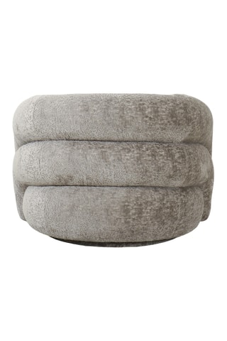 Fauteuil Valletta - Marron - En polyester