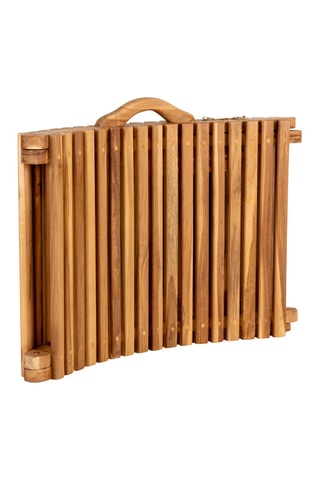 Chaise longue en teck Arrieta - 160 x 50 x 25 cm