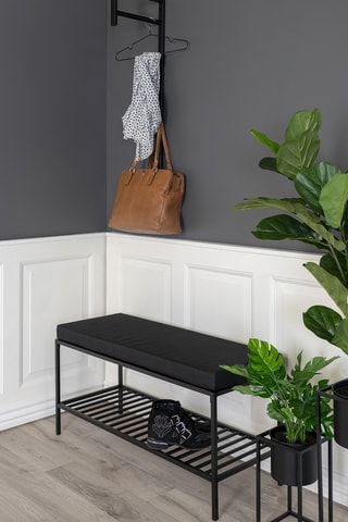 Banc Vita - Noir - En polyester