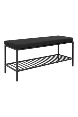 Banc Vita - Noir - En polyester