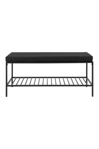 Banc Vita - Noir - En polyester