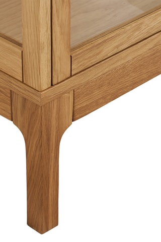 Vaisselier 1 porte en verre Zamora - 40 x 180 x 47 cm