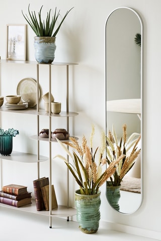 Miroir Hennetved - 35 x 170 cm - Argenté