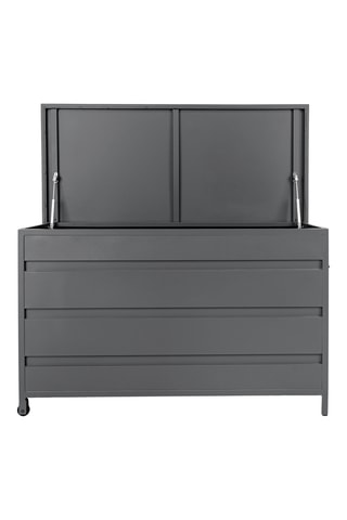 Coffre à roulettes Cassis - 450 l - Gris