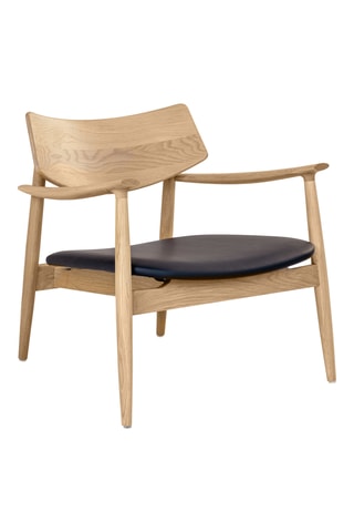 Fauteuil Olvera - Naturel et noir