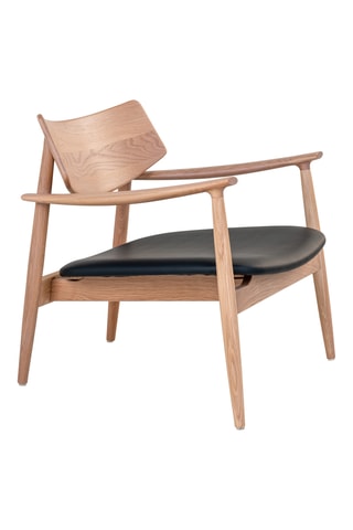 Fauteuil Olvera - Naturel et noir