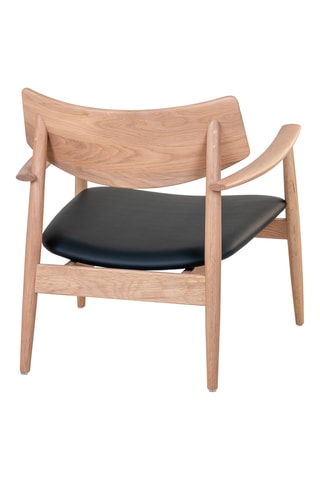 Fauteuil Olvera - Naturel et noir