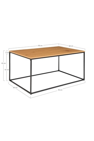Table basse Vita - 90 x 45 x 60 cm