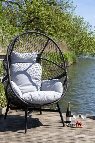 Fauteuil de jardin Rosario - 74 x 73 x 103 cm