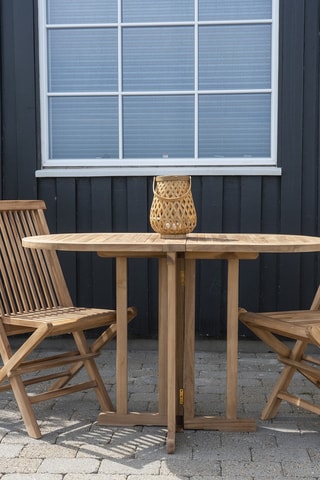 Table d'appoint en teck Huelva - 120 x 60 x 75 cm