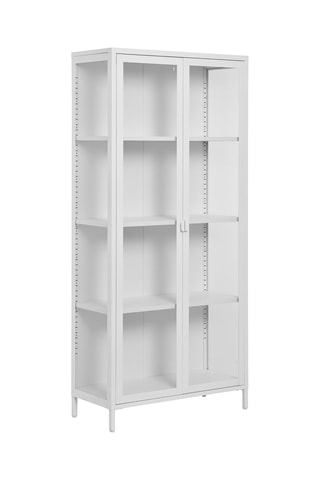 Vaisselier 2 portes Brisbane - 80 x 175 x 35 cm