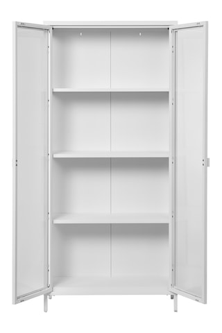 Vaisselier 2 portes Brisbane - 80 x 175 x 35 cm