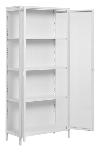 Vaisselier 2 portes Brisbane - 80 x 175 x 35 cm