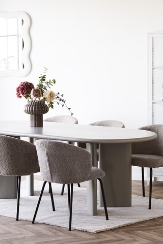 Vaisselier 2 portes Brisbane - 80 x 175 x 35 cm