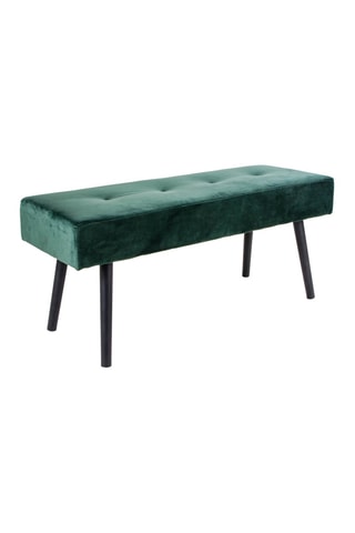 Banc Skiby - Vert foncé - Toucher velours