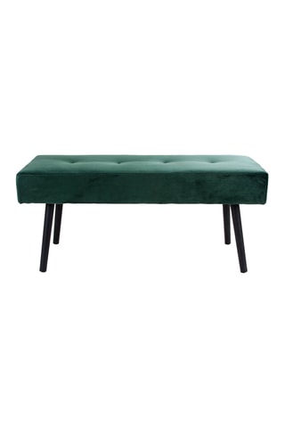 Banc Skiby - Vert foncé - Toucher velours