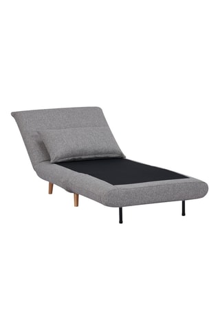 Fauteuil convertible Marlow - Gris - En polyester
