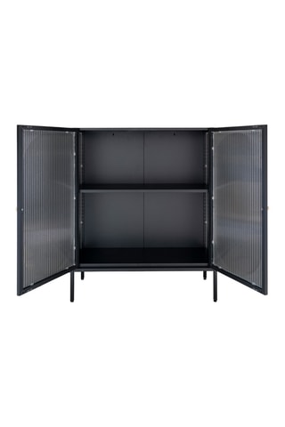 Vitrine 2 portes Adelaide - 90 x 110 x 35 cm